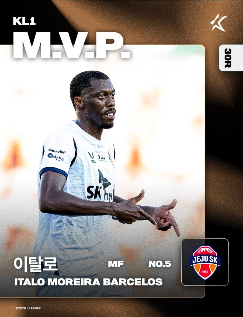 2026 K리그1 30R MVP, Best 11, Best Team!