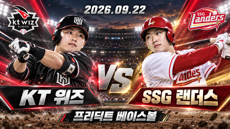 9월 22일 KT SSG 승부예측｜배제성 vs 아빌라 선발 분석, SSG 승리 가능성 [프리딕트 베이스볼]