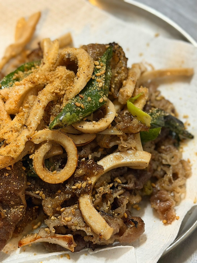 울산 무거동 술집 금상첨화 ｜뭉티기 육회 오드레기 맛집