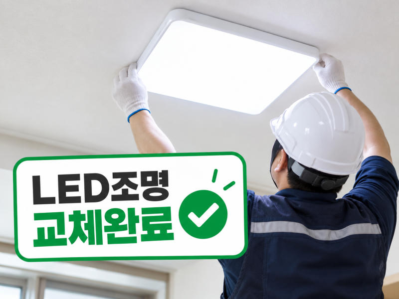 LED조명교체, 등만 바꾸기 전에 배선과 천장 상태를 확인하세요