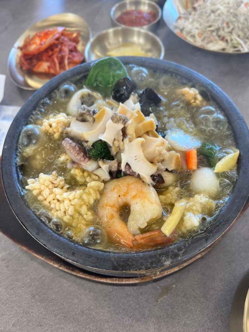화담숲 근처 맛집 찾다가 발견한곳, 부모님과 다녀온 오감 해물누룽지탕
