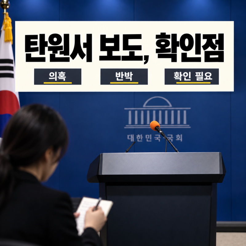 “탄원서 보도” 김승원 성추행 의혹, 3가지 확인점은..