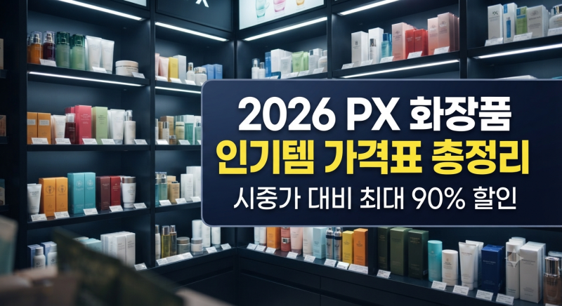 2026 군대 PX 화장품 추천 및 세트 가격표 총정리