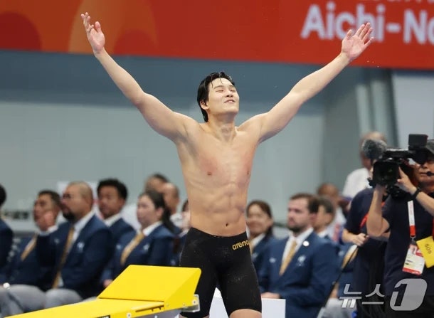 김영범 수영선수 프로필 나이 키 소속 고향 학력, 윙스팬 216cm ‘괴물 피지컬’(+자유형 50m 금....