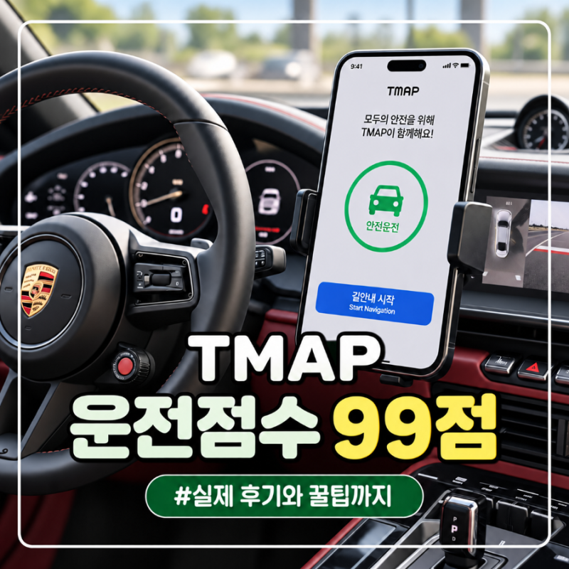 티맵 운전점수 99점 후기｜98점에서 오른 이유와 점수 올리는 법