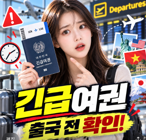 긴급여권 발급 조건 시간 비용, 미국 베트남 출국 전 꼭 확인할 것