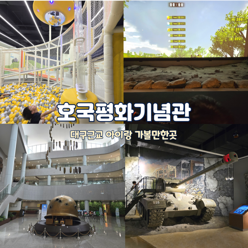 대구근교 아이랑 가볼만한곳 칠곡 호국평화기념관 하루 종일 즐긴 후기