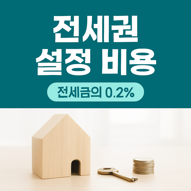 전세권 설정 비용 계산해봤어요 (2억 기준)