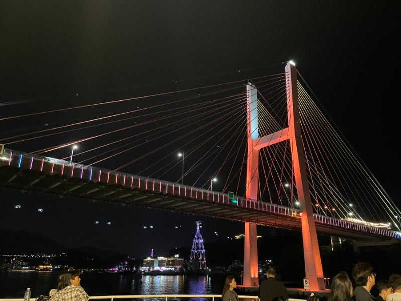 麗水クルーズ：イサブクルーズの夜景とアクティビティ