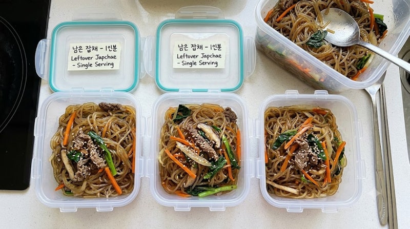 잡채 보관법｜냉장·냉동 보관기간과 맛있게 데우는 방법