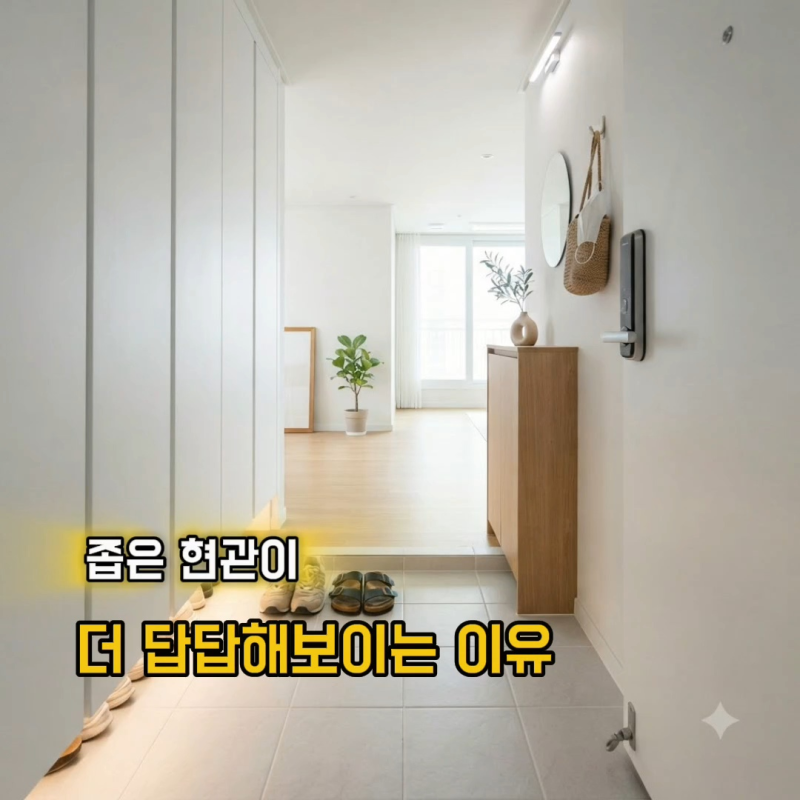 현관이 좁다면 신발장부터 보세요 집이 넓어 보이는 현관 정리