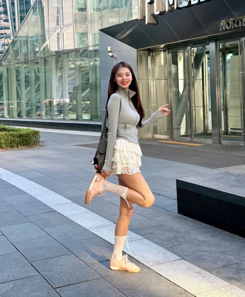 발레코어 여자운동화 추천❤️ 가벼운 노스페이스 화이트라벨 클리프 로우 가을 스니커즈 ....