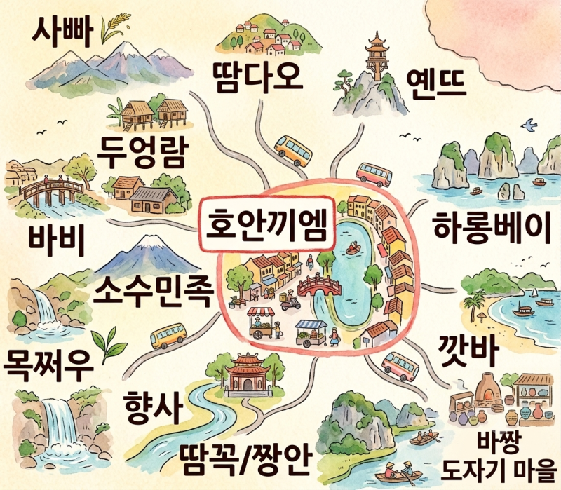 하노이 근교 자유 여행지 가볼만한곳 12곳 추천