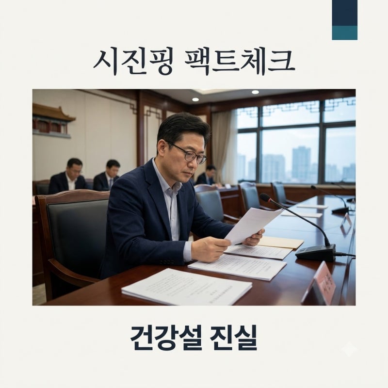 시진핑 건강 이상설 진실, 직접 일정 확인해보니 완전히 달랐다