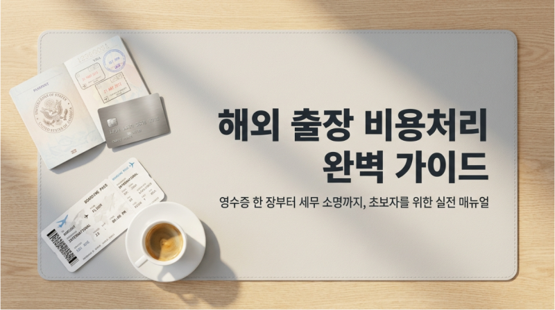 해외 지출 비용처리 세무상 소명자료와 증빙 정리