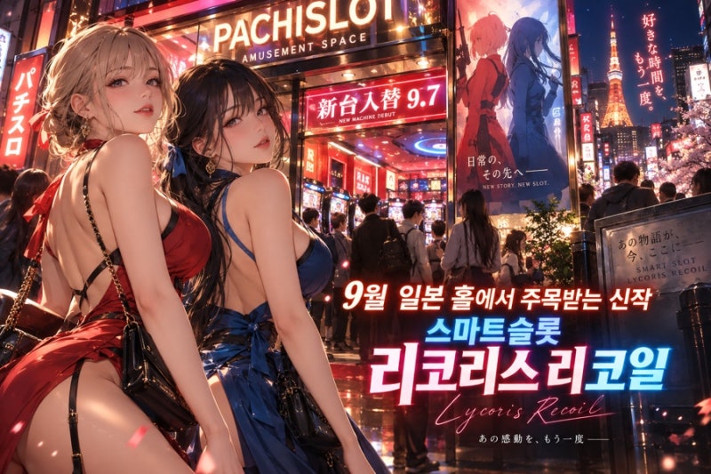 스마트슬롯 리코리스 리코일｜왜 9월 일본 홀에서 주목받고 있을까?