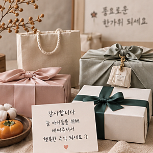 어린이집 선생님 추석선물 | 흔하지 않은 선물 추천