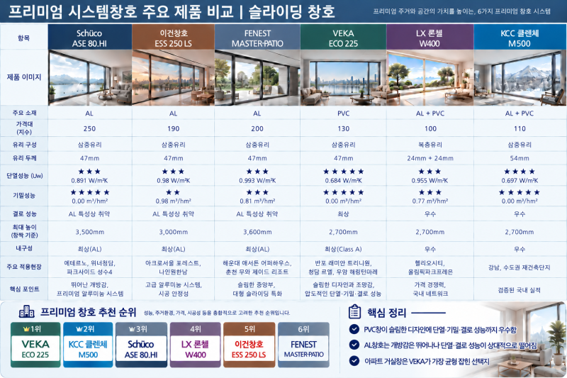 재개발·재건축에서 주목받는 프리미엄 하이엔드 창호 브랜드