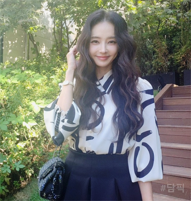 "처음엔 못 알아봤다"던 한채영, 9월 근황 사진 공개