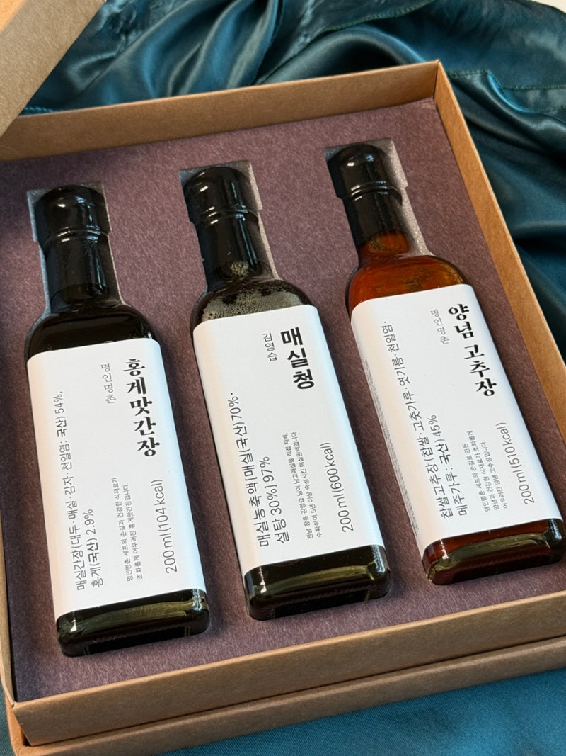 [명인명촌] 추석선물 추천 아직 못 고르셨다면? 흑백요리사 선재스님 간장으로 유명한 명인....