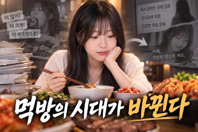쯔양의 ‘적당히 먹는 유튜버’ 선언, 먹방 시대가 달라지는 이유
