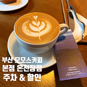 부산 카페 모모스 본점 온천장점 주차는? 할인 ? 동백전?
