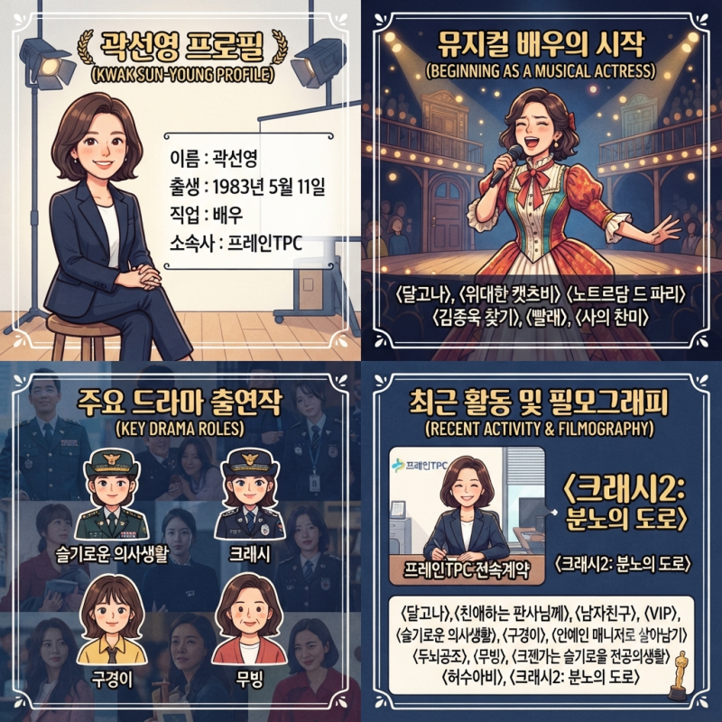 곽선영 배우 프로필부터 대표작까지｜슬기로운 의사생활·구경이·무빙·크래시부터 허수아....
