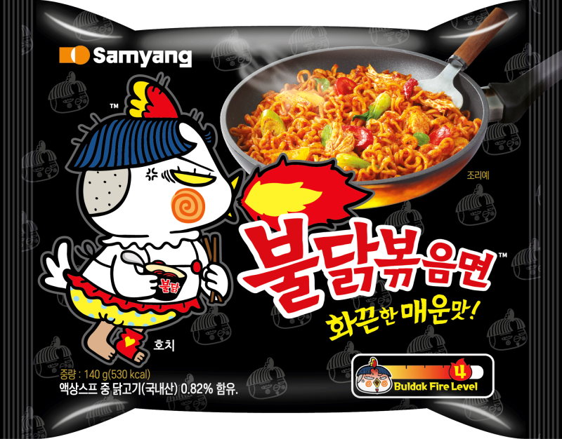불닭볶음면 매운맛 순서대로 다 먹어봤어요 (오리지널/까르보/크림까르보)