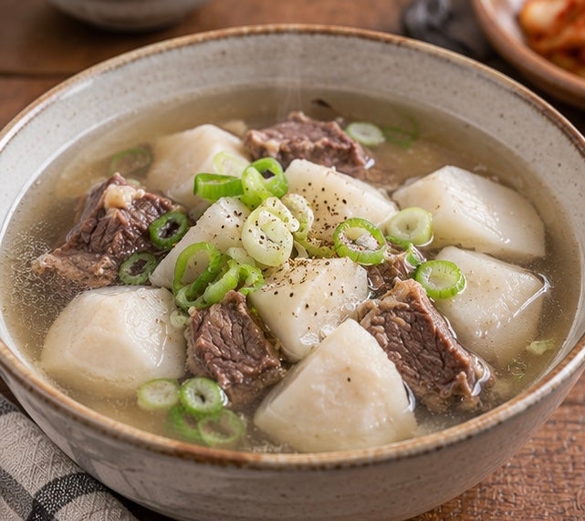 토란국 끓이는 법｜토란 아린맛 없이 부드러운 소고기 토란국 추석음식