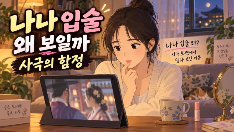 나나 입술 논란, 왜 사극에서 더 도드라져 보였을까? 스타일링·조명·원작 비교로 풀어보기