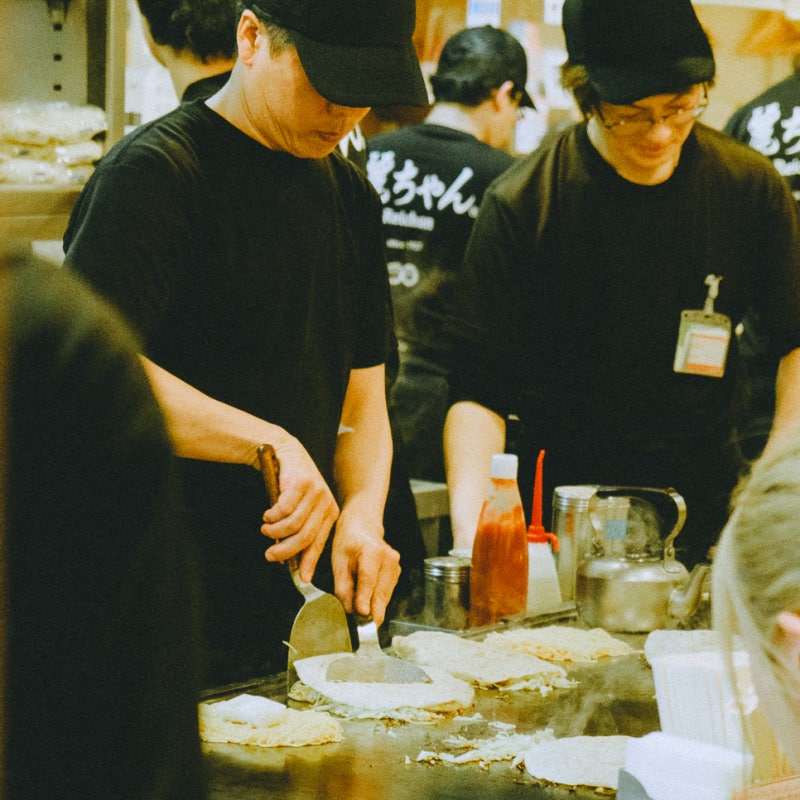 일본 히로시마 여행, 오코노미야키 맛집 레이짱