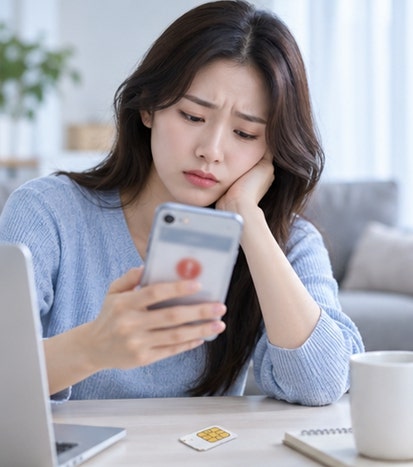 번호 이동이 계속 막혀 새 번호 신규 개통으로 방향을 바꾼 사례