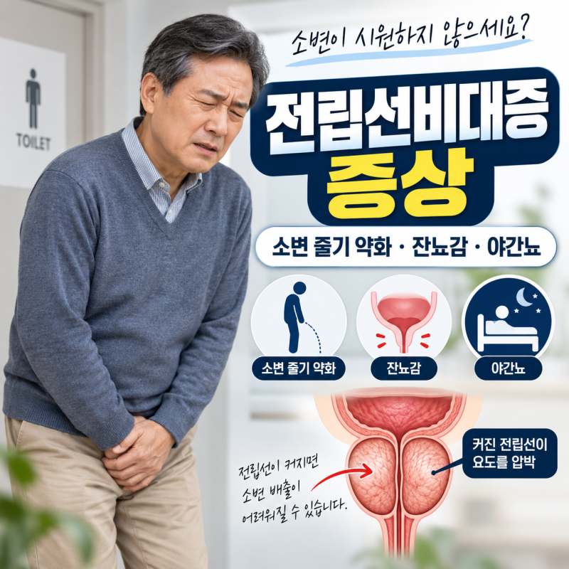 전립선비대증 증상과 수술 치료｜유로리프트 실비·수술비 보험금까지 정리