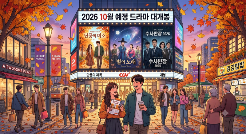 October 2026 Drama Roundup: Kim Ji-won, Kim Yoo-jung, Park Jin-young, Yoo Yeon-seok, Seo Hyun-jin, Lee Joon-gi, and More Fall Dramas