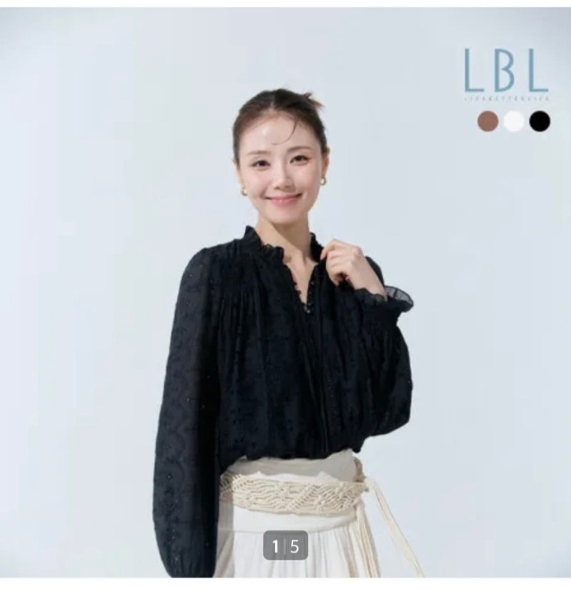 [LOTTE ONE TV] LBL 26FW NEW 에뚜왈 플로럴 자수 블라우스 솔직 후기 (특징, 코디 팁, 단점 총정리)