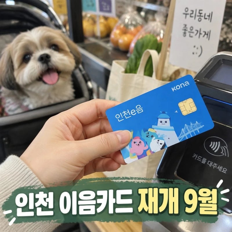 인천 이음카드 재개 9월