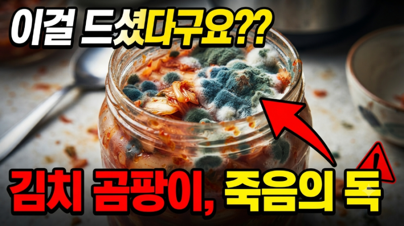 "아깝다고요? 곰팡이 김치 찌개로 끓여 먹으면 절대 안 되는 이유"