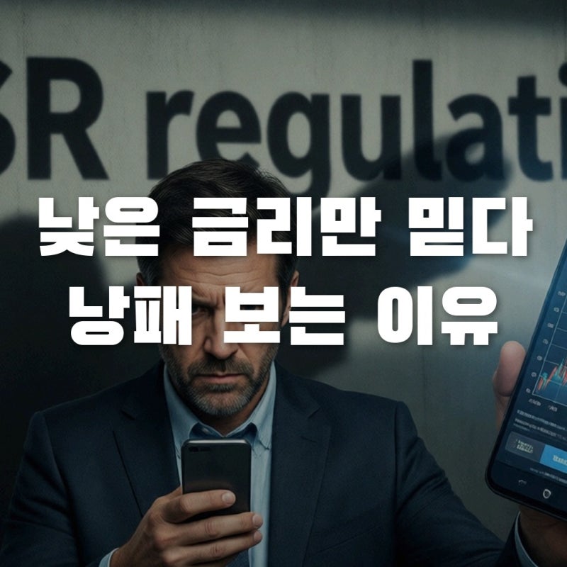 주택담보대출금리비교사이트 최저금리만 믿다간 잔금일에 낭패 봅니다