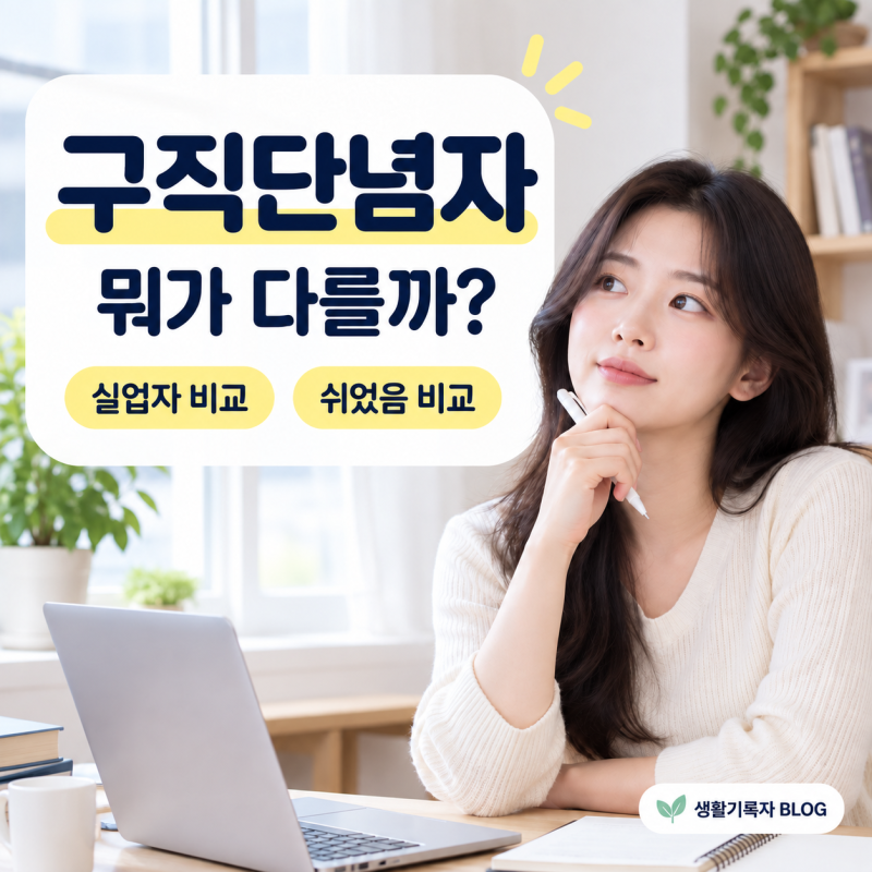 구직단념자란?｜실업자·쉬었음 청년과 무엇이 다를까?