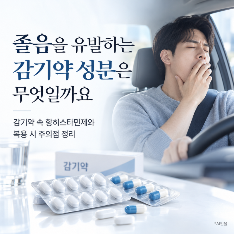 졸음을 유발하는 감기약 성분은 무엇일까요