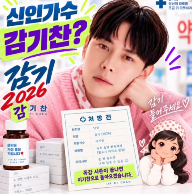 <b>이기찬</b>인데요?…24년 만에 ‘<b>감기</b>’ 부르더니 결국 ‘<b>감기</b>찬’으로 ....
