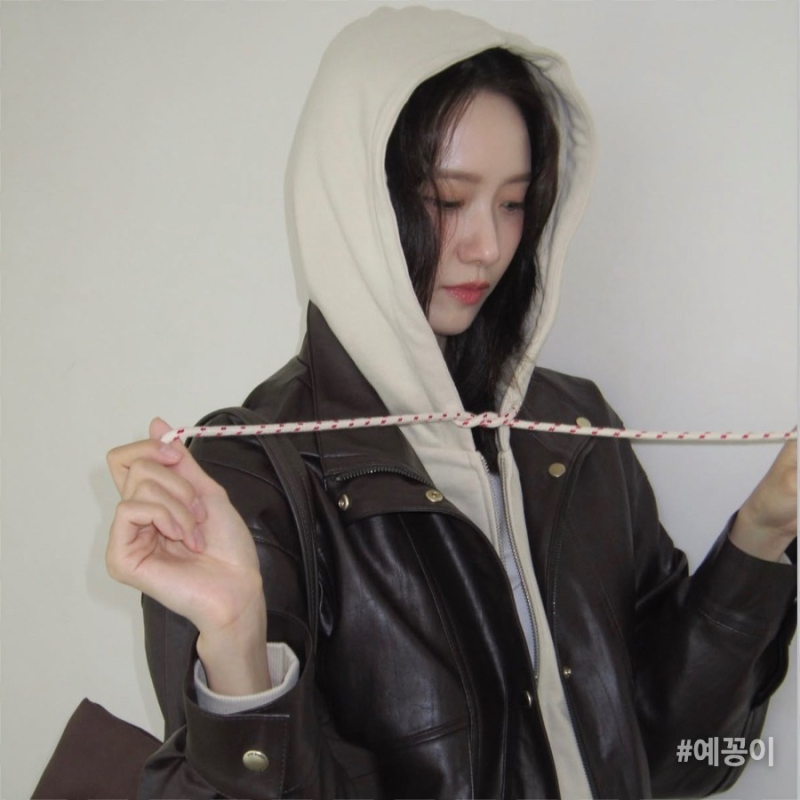 화보만 보이더니.. 사복 터진 임윤아 가죽자켓 데일리룩