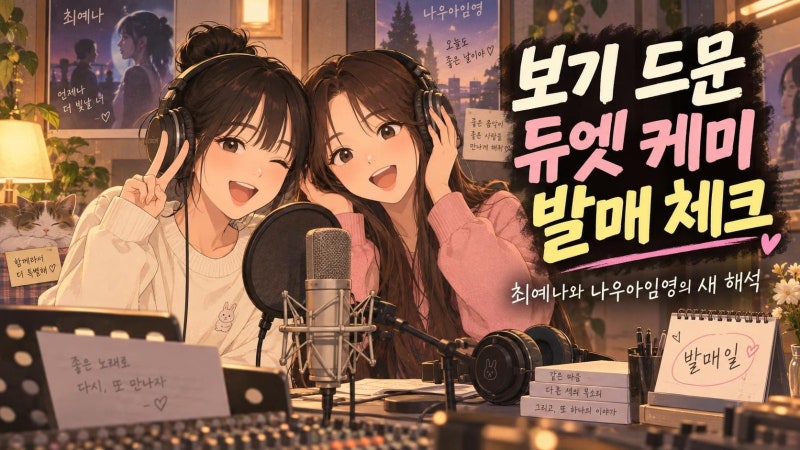 최예나 나우아임영 보기 드문 여자, 블락비 원곡 재해석 발매일과 관전 포인트