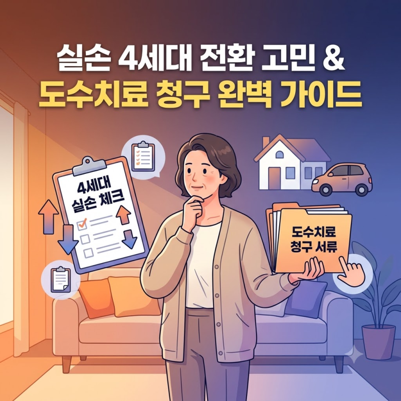 실손의료보험 4세대 전환 차이점과 도수치료 청구 서류 준비 요령