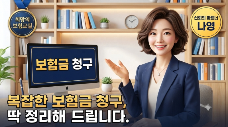 아픈 것도 서러운데... 복잡한 보험금 청구, 6년 차 설계사가 딱 정리해 드립니다.