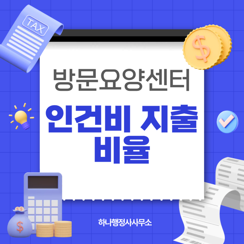 방문요양센터 회계관리, 인건비 지출비율 못 맞추면 생기는 일