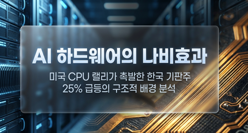 AMD·인텔 폭등에 한국 주식 불기둥? 반도체 기판 관련주 대장주 완벽 정리!