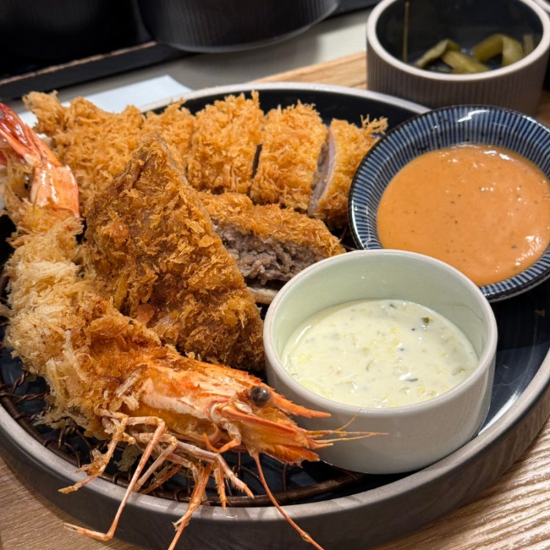 잠실 올림픽공원 맛집 돈까스 리애 프리미엄 아기랑 가족외식 추천