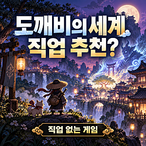 카카오 신작 도깨비의세계 직업 추천? 시작 전에 이것부터 확인하세요