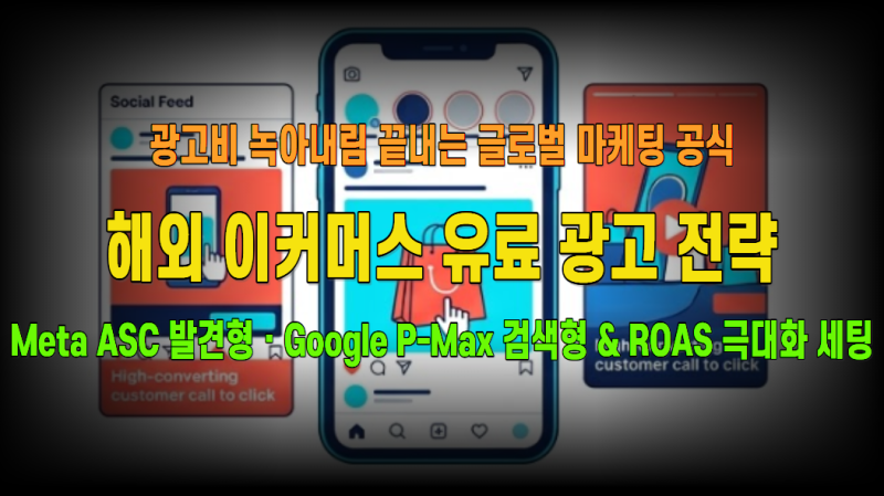 해외 이커머스 마케팅 완벽 가이드: Facebook·Instagram(메타) vs Google Ads 채널별 ROAS 극대화 공식 &....